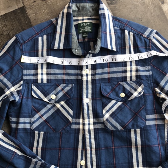 JCrew Factory Flannel - Picture 7 of 14